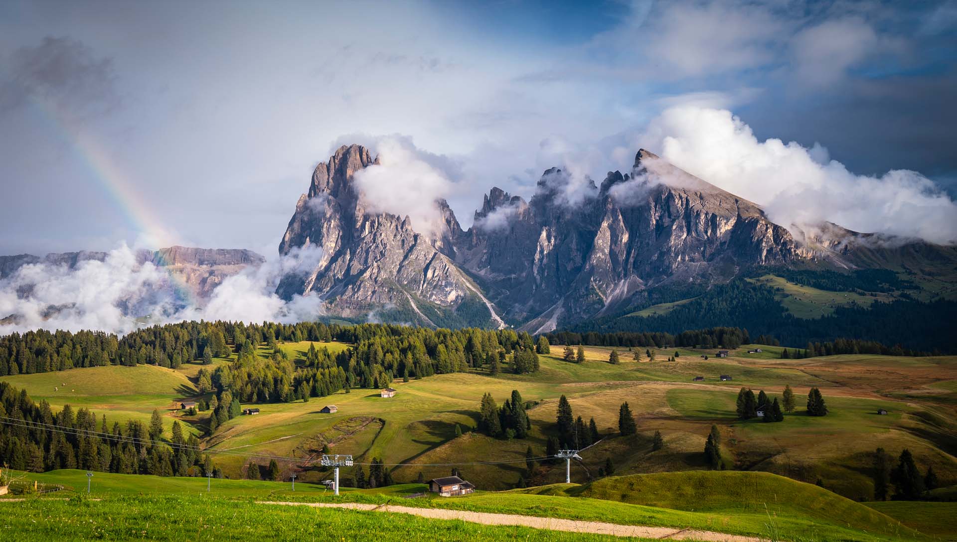 Ein Blick in die Berge - Veränderung